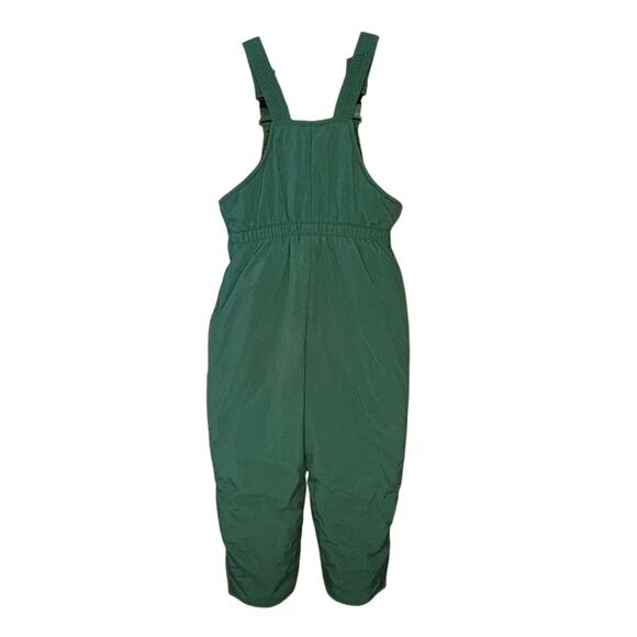 Vintage Sesame Street Overall Snow Pants Girls/Boys 4T | Dark Green Utility - Picture 3 of 9